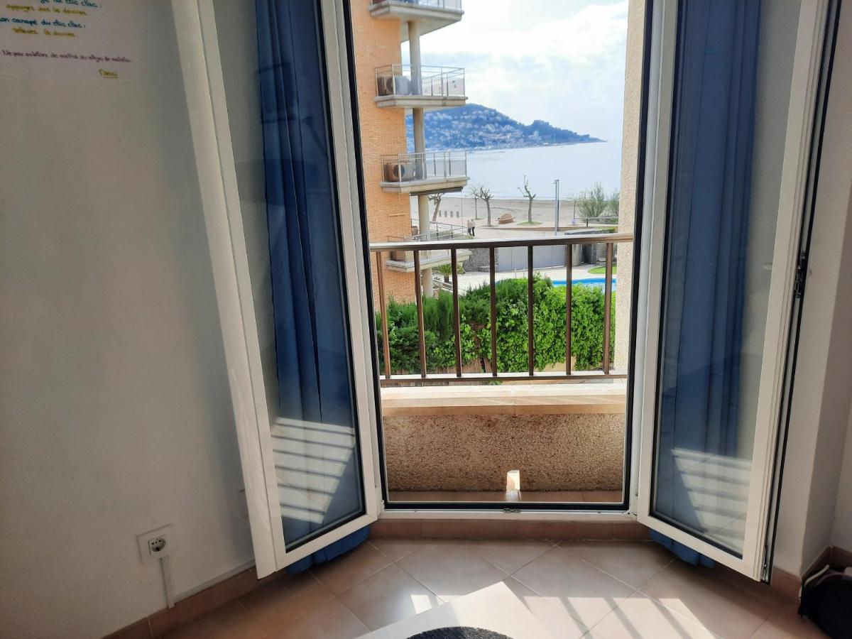 Apartament Castell Joncar,30 M De La Playa, 1Era Linea De Mar, Vista Al Mar Roses Zewnętrze zdjęcie