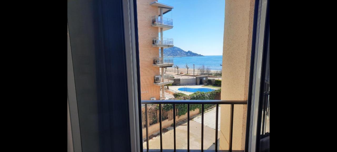 Apartament Castell Joncar,30 M De La Playa, 1Era Linea De Mar, Vista Al Mar Roses Zewnętrze zdjęcie